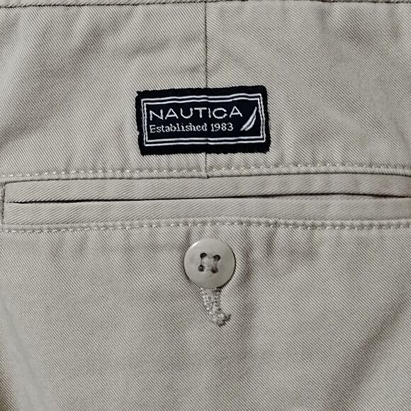 Nautica Tan Chinos Dress Pants Mens Sz 30 x 30 - Picture 7 of 7